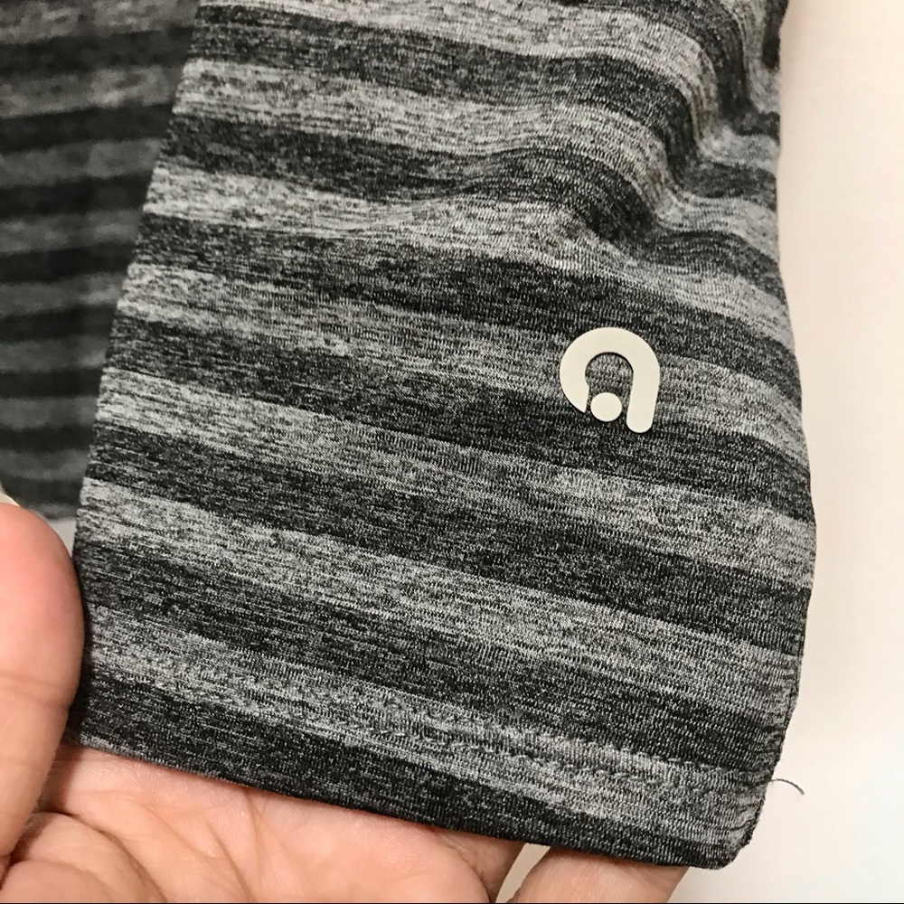 Hyba women’s racerback tank top gray stripe - Picture 4 of 10